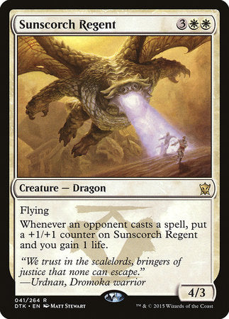 Sunscorch Regent [Dragons of Tarkir] | Good Games Cannington