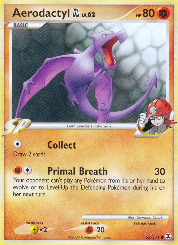 Aerodactyl GL (55/111) [Platinum: Rising Rivals] | Good Games Cannington