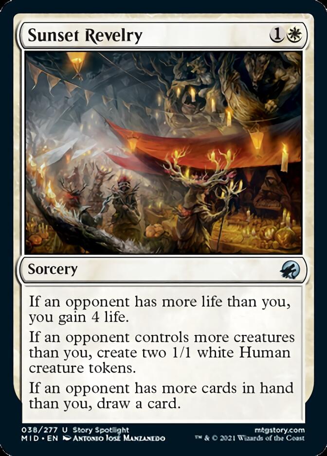 Sunset Revelry [Innistrad: Midnight Hunt] | Good Games Cannington
