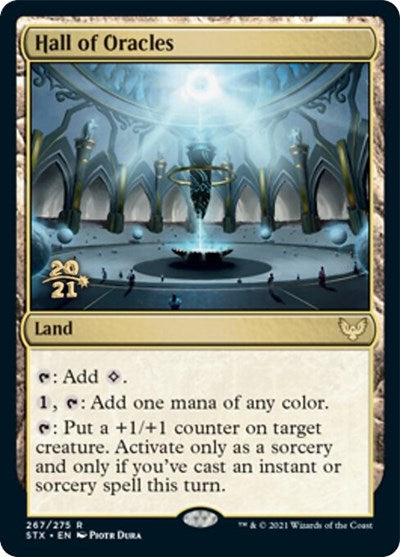 Hall of Oracles [Strixhaven: School of Mages Prerelease Promos] | Good Games Cannington