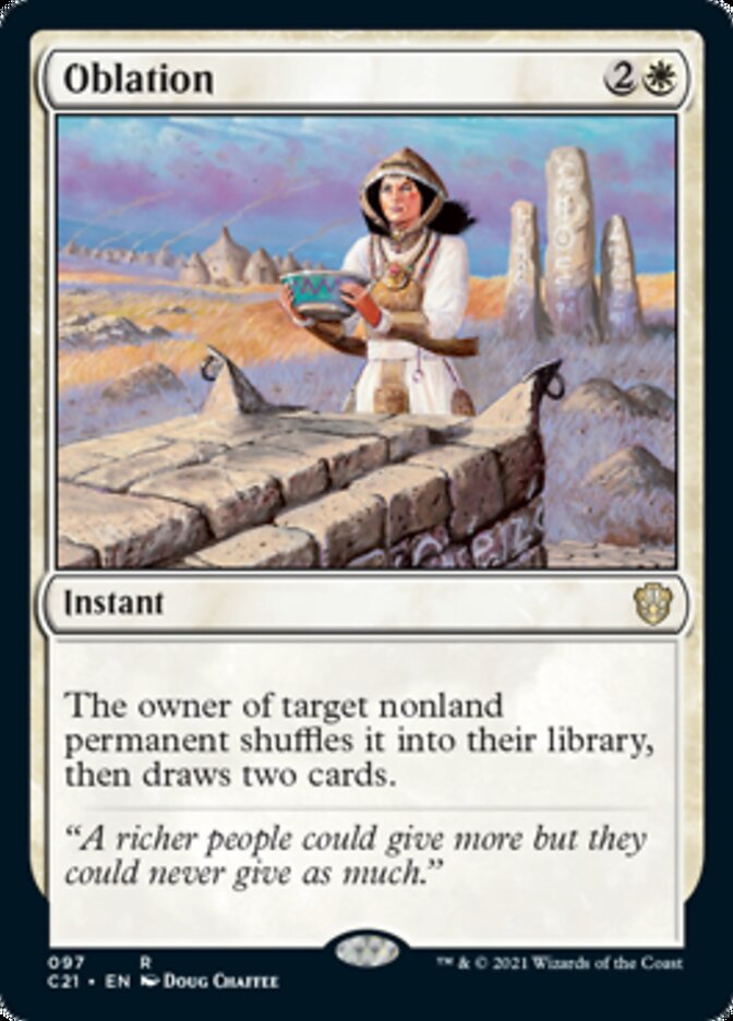 Oblation [Commander 2021] | Good Games Cannington