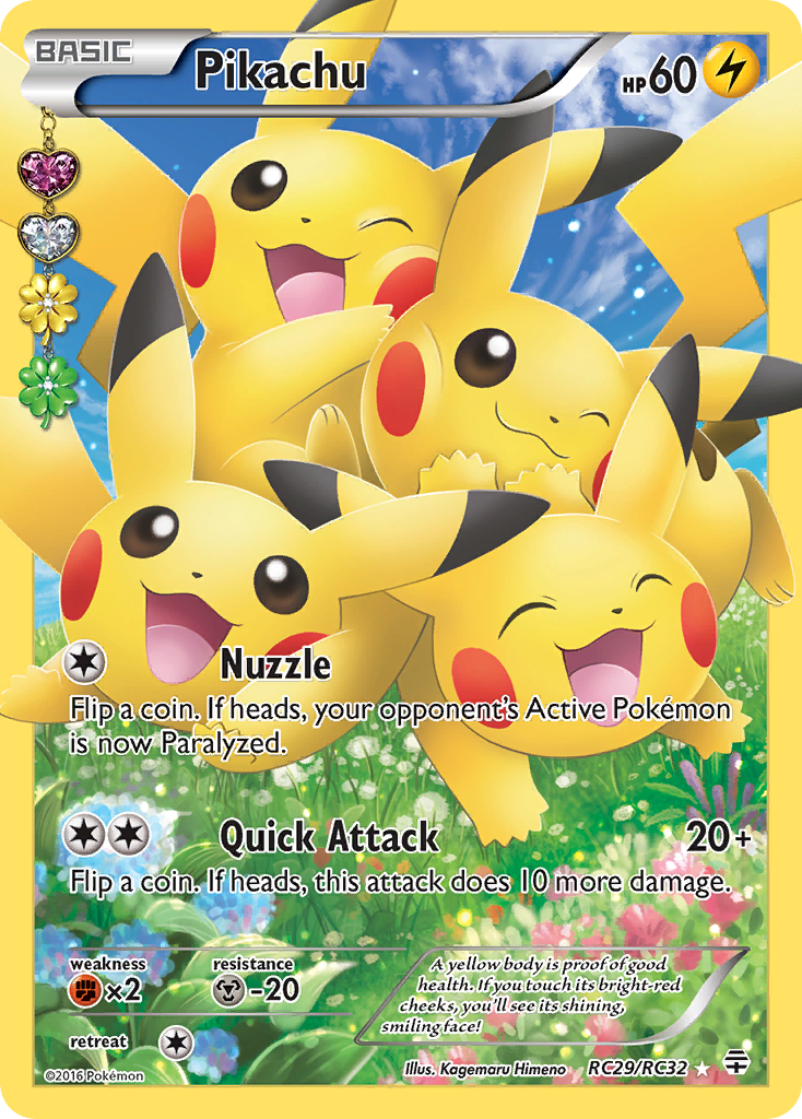 Pikachu (RC29/RC32) [XY: Generations] | Good Games Cannington