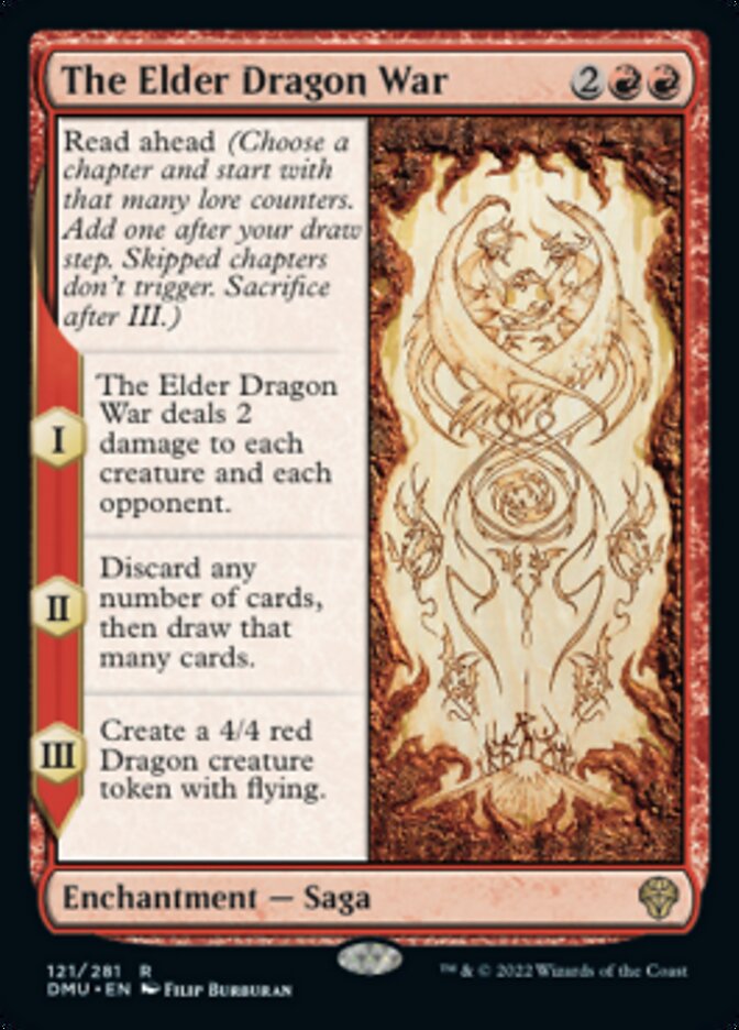The Elder Dragon War [Dominaria United] | Good Games Cannington