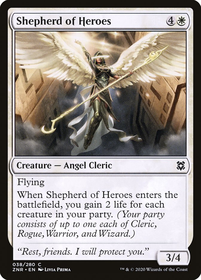 Shepherd of Heroes [Zendikar Rising] | Good Games Cannington