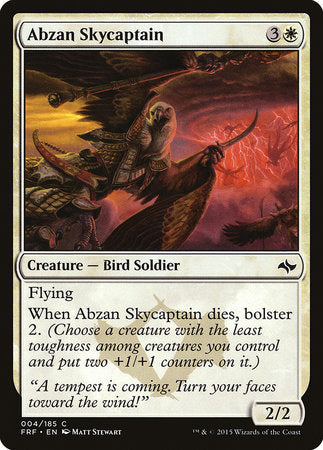 Abzan Skycaptain [Fate Reforged] | Good Games Cannington