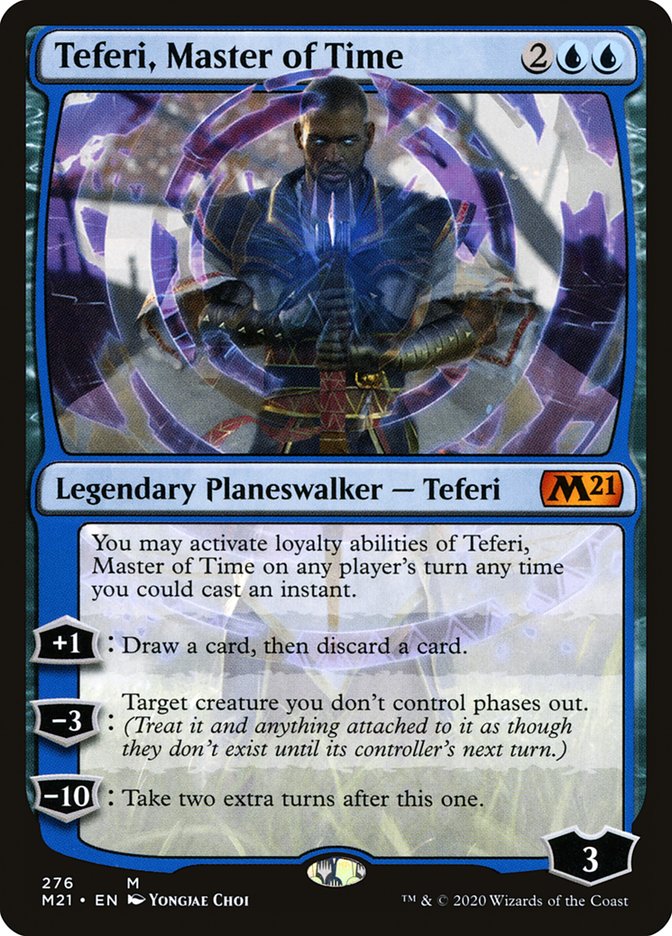 Teferi, Master of Time (276) [Core Set 2021] | Good Games Cannington