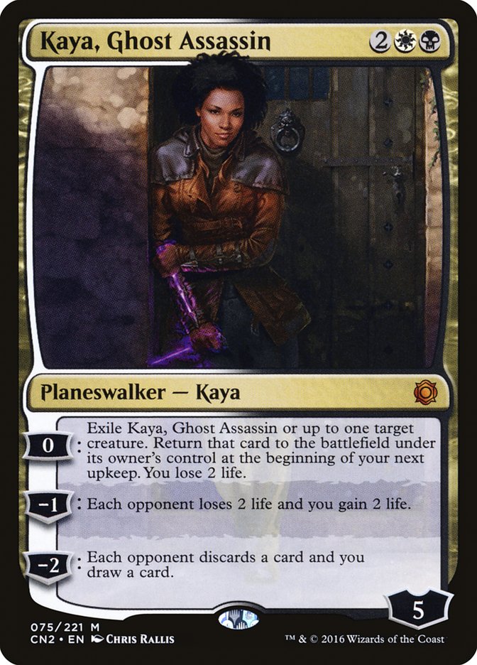 Kaya, Ghost Assassin (075/221) [Conspiracy: Take the Crown] | Good Games Cannington