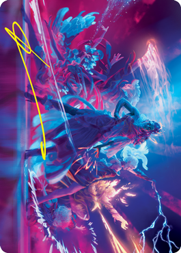 Prismari Command Art Card (Gold-Stamped Signature) [Strixhaven: School of Mages Art Series] | Good Games Cannington