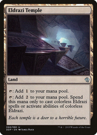 Eldrazi Temple [Duel Decks: Zendikar vs. Eldrazi] | Good Games Cannington