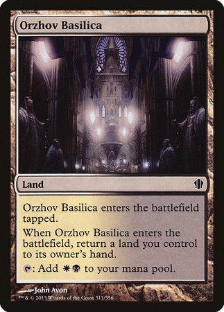 Orzhov Basilica [Commander 2013] | Good Games Cannington