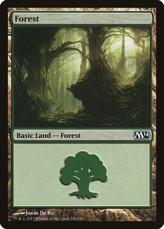 Forest (248) [Magic 2014] | Good Games Cannington