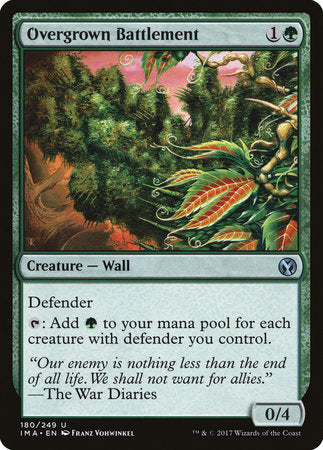 Overgrown Battlement [Iconic Masters] | Good Games Cannington