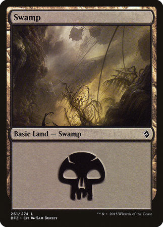 Swamp (261) [Battle for Zendikar] | Good Games Cannington