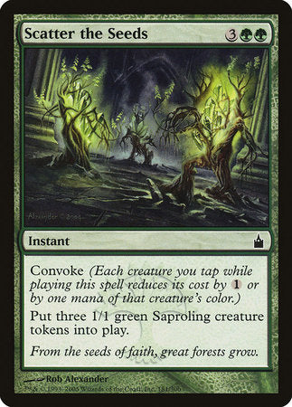 Scatter the Seeds [Ravnica: City of Guilds] | Good Games Cannington