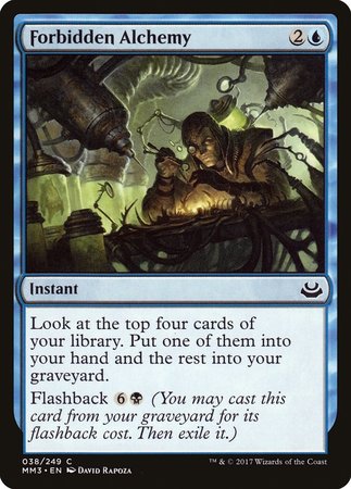Forbidden Alchemy [Modern Masters 2017] | Good Games Cannington