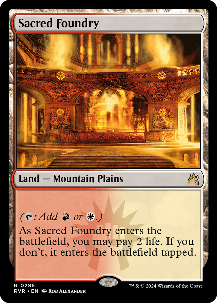 Sacred Foundry [Ravnica Remastered] | Good Games Cannington