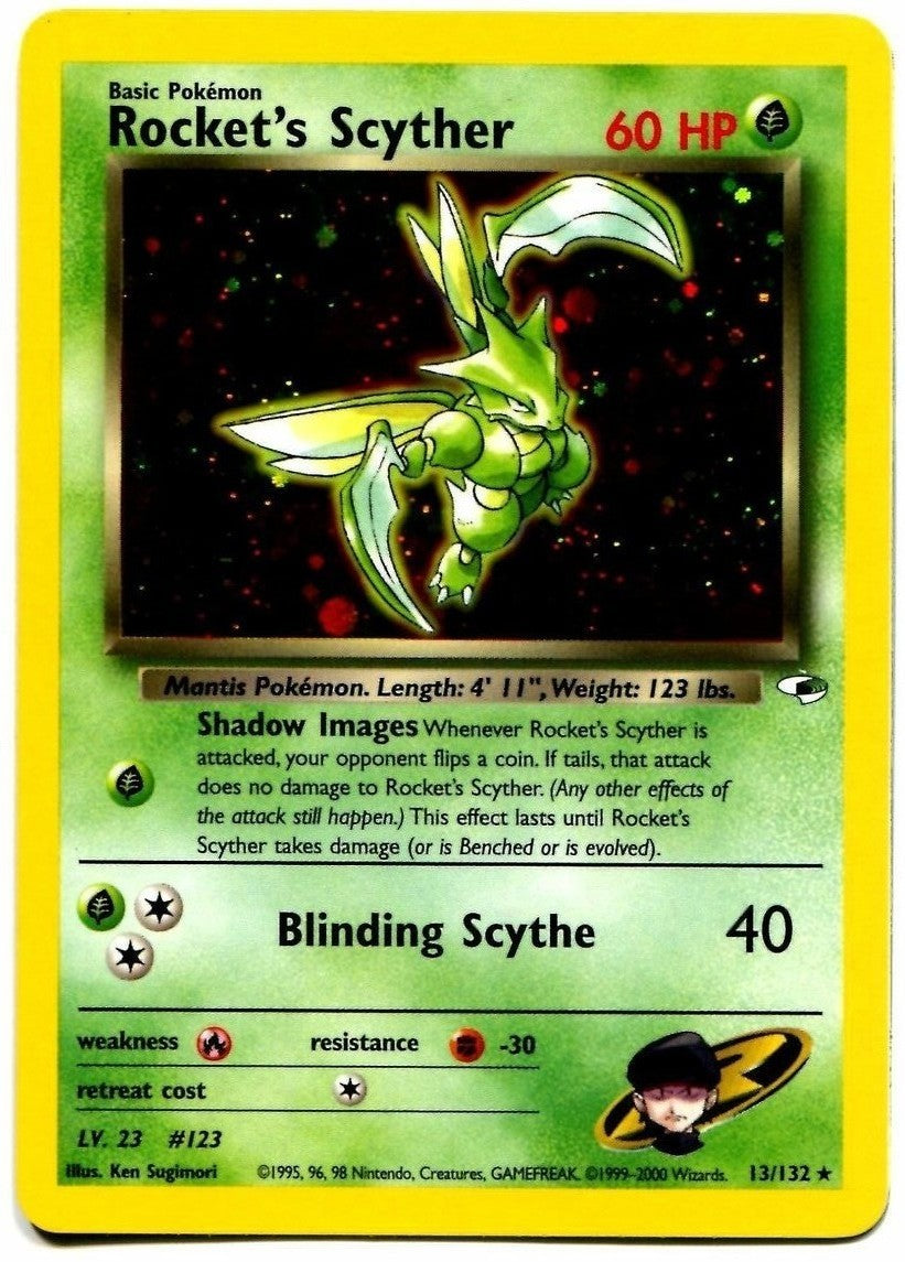 Rocket's Scyther (13/132) [Gym Heroes Unlimited] | Good Games Cannington