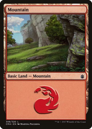 Mountain (308) [Commander Anthology] | Good Games Cannington