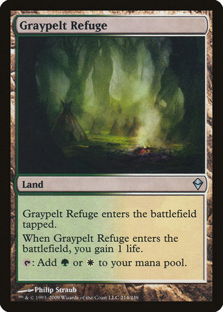 Graypelt Refuge [Zendikar] | Good Games Cannington
