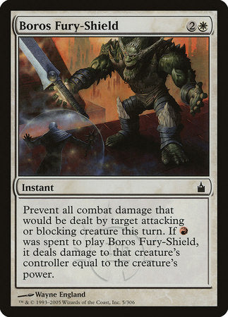 Boros Fury-Shield [Ravnica: City of Guilds] | Good Games Cannington