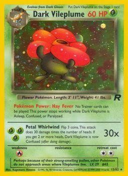 Dark Vileplume (13/82) [Team Rocket Unlimited] | Good Games Cannington