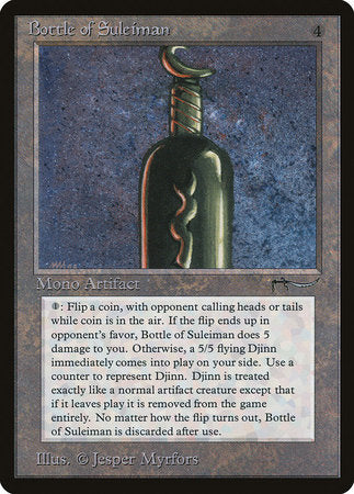Bottle of Suleiman [Arabian Nights] | Good Games Cannington