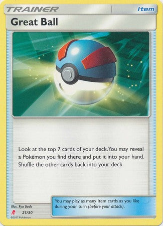 Great Ball (21/30) [Sun & Moon: Trainer Kit - Lycanroc] | Good Games Cannington