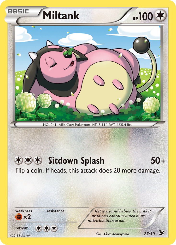 Miltank (27/39) [XY: Kalos Starter Set] | Good Games Cannington