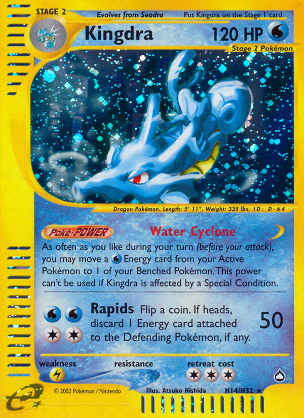 Kingdra (H14/H32) [Aquapolis] | Good Games Cannington