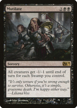 Mutilate [Magic 2013] | Good Games Cannington