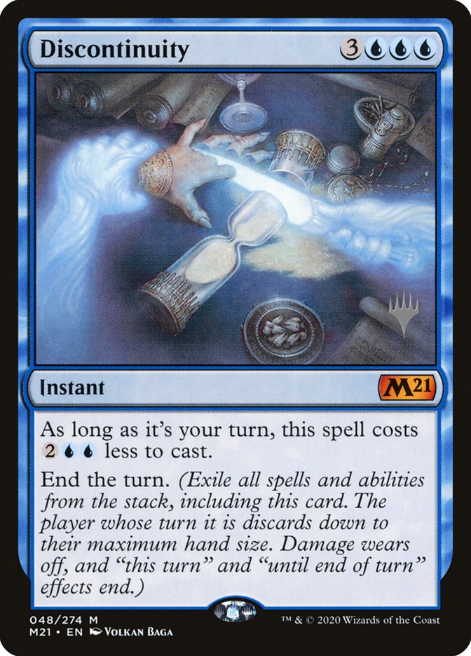 Discontinuity (Promo Pack) [Core Set 2021 Promos] | Good Games Cannington