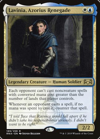 Lavinia, Azorius Renegade [Ravnica Allegiance] | Good Games Cannington