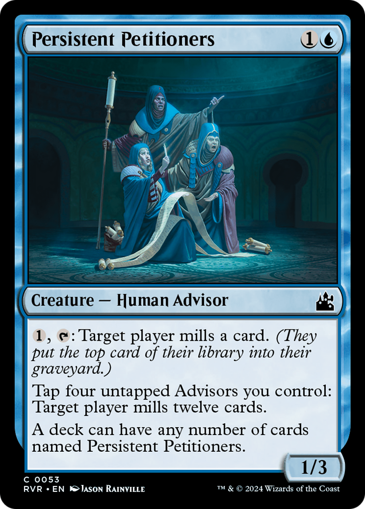 Persistent Petitioners [Ravnica Remastered] | Good Games Cannington