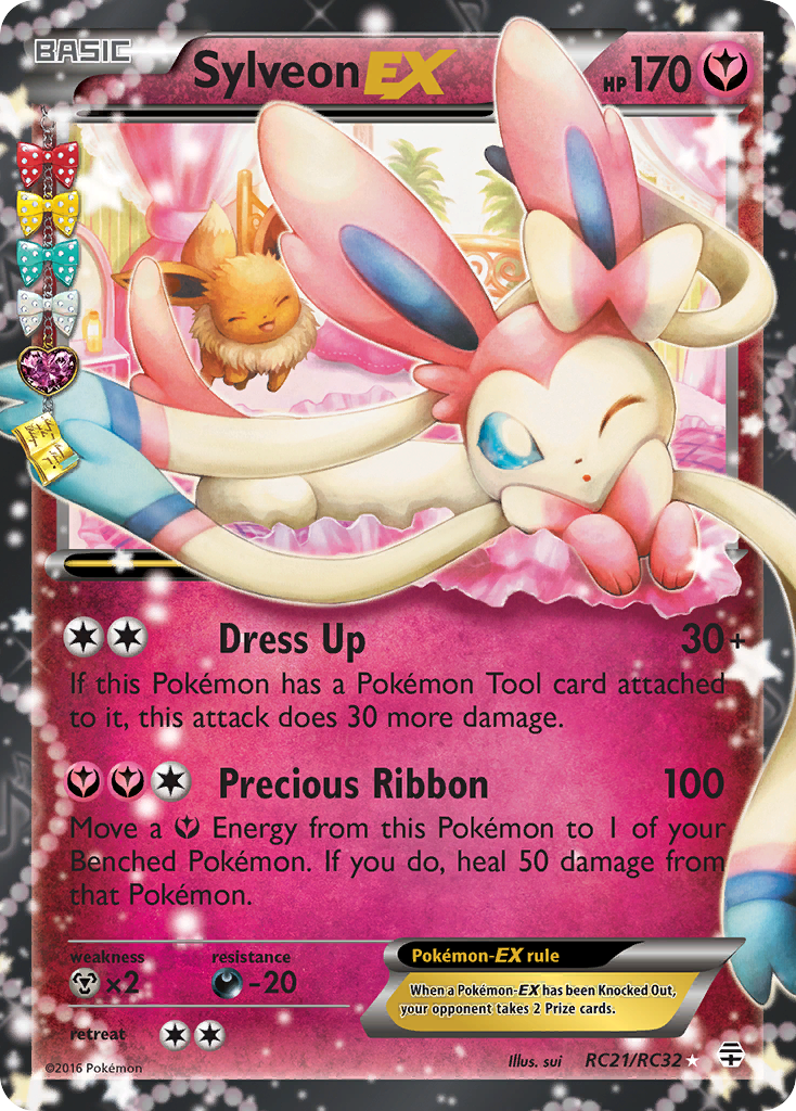 Sylveon EX (RC21/RC32) [XY: Generations] | Good Games Cannington