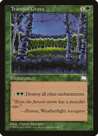 Tranquil Grove [Weatherlight] | Good Games Cannington