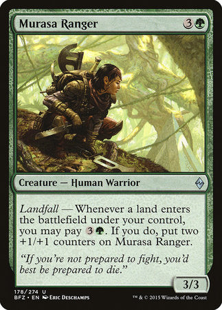 Murasa Ranger [Battle for Zendikar] | Good Games Cannington