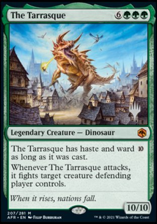 The Tarrasque (Promo Pack) [Dungeons & Dragons: Adventures in the Forgotten Realms Promos] | Good Games Cannington