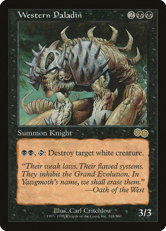 Western Paladin [Urza's Saga] | Good Games Cannington