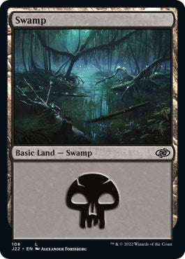 Swamp (106) [Jumpstart 2022] | Good Games Cannington