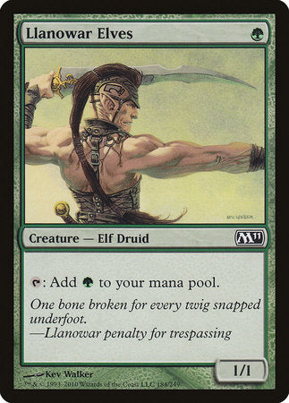 Llanowar Elves [Magic 2011] | Good Games Cannington
