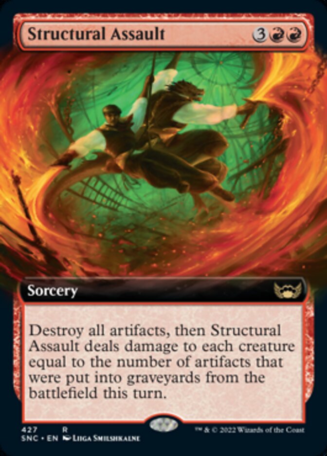 Structural Assault (Extended Art) [Streets of New Capenna] | Good Games Cannington