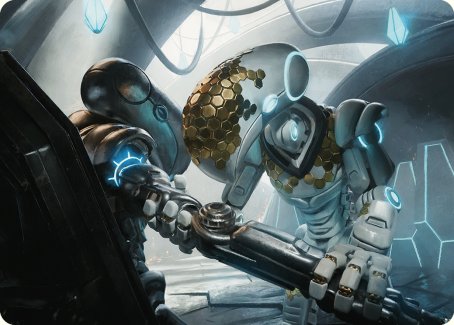 Myr Kinsmith Art Card [Phyrexia: All Will Be One Art Series] | Good Games Cannington