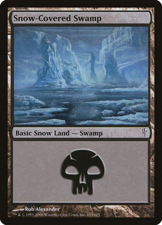 Snow-Covered Swamp [Coldsnap] | Good Games Cannington