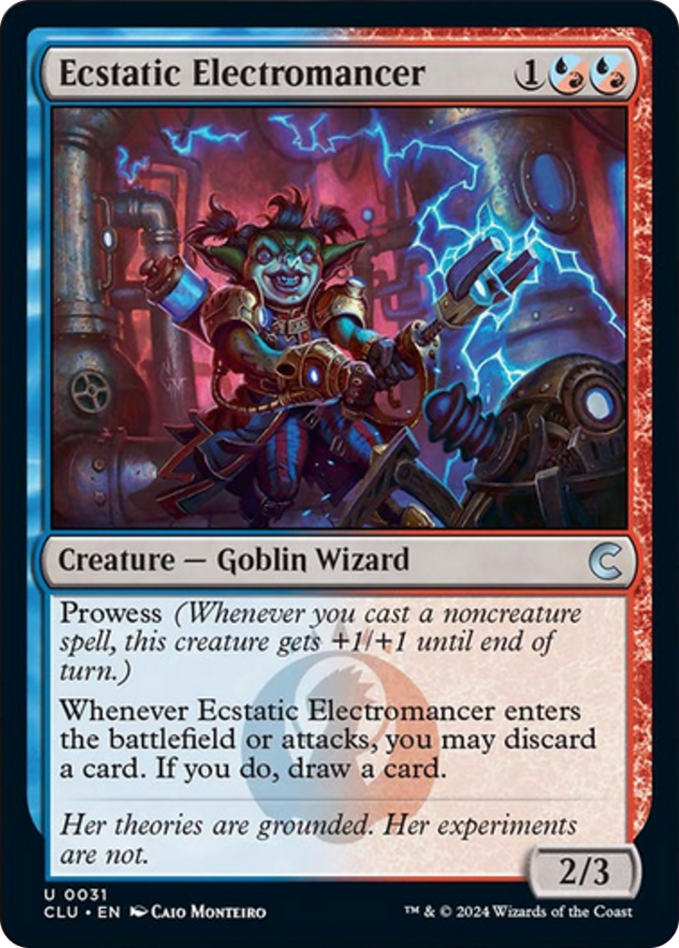 Ecstatic Electromancer [Ravnica: Clue Edition] | Good Games Cannington