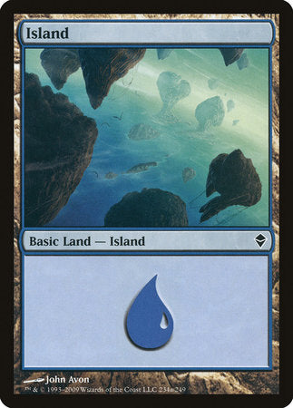 Island (234a) [Zendikar] | Good Games Cannington