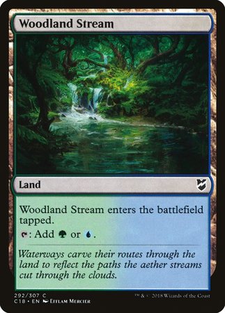 Woodland Stream [Commander 2018] | Good Games Cannington