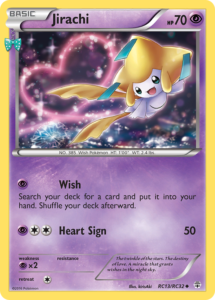 Jirachi (RC13/RC32) [XY: Generations] | Good Games Cannington