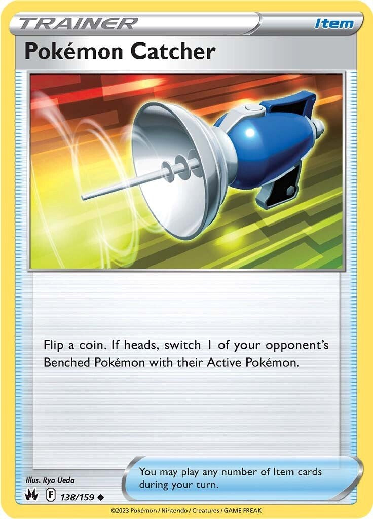 Pokemon Catcher (138/159) [Sword & Shield: Crown Zenith] | Good Games Cannington