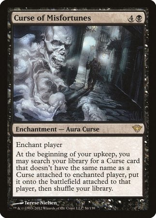 Curse of Misfortunes [Dark Ascension] | Good Games Cannington