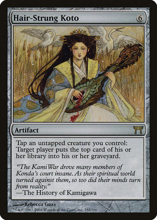 Hair-Strung Koto [Champions of Kamigawa] | Good Games Cannington